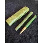 Carter Inx ペン & ペンシル カーターズ ジェイド リングトップ ベークライトケース付き - Carter Inx Pen & Pencil Carter’s Jade Ringtop w/Bakeli