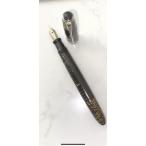 ヴィンテージ パーカー バキューマティック スレンダー万年筆 ゴールデン ブラウン 2 トーン ペン先 Vintage Parker Vacumatic Slender Fou