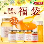 ショッピング福袋 はちみつ 蜂蜜 ハチミツ 春の6種食べ比べ純粋はちみつ福袋 2.51kg 大容量 セット 中身が見える