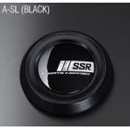 【SSR センターキャップ】アルミレーシングキャップ ●Aタイプ／SL ●ブラックアルマイト ●PCD：98〜101.65用 ●４個セット  ●品番：PARTS241BL　タナベ