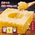 国産純粋 巣みつ 花の道蜂蜜 430g×2本ギフト 国産はちみつ ギフト