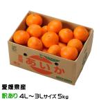お歳暮 みかん あいか 風のいたずら 訳あり 4L〜3Lサイズ 5kg 紅まどんなと同品種 蜜柑 ミカン ギフト お取り寄せ