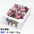  подарок по случаю конца года виноград мускат biore синий превосходящий 3~6.1.5kg Okayama префектура производство .. виноград подарок ваш заказ 