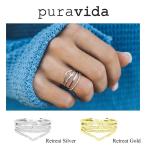 Pura Vida プラ ヴィダ リング Retreat Silver Gold レディース メンズ