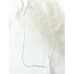 ネックレスチェーン　シルバー(S925)　４０−４５ｃｍ