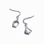 天然石 ピアス レディース ステンレス 金属アレルギー対応 グリーンアメジスト グリーン 揺れる おしゃれ 軽い 透明 上品 30代 40代 50代 向け 贈り物