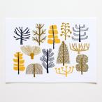 ELOISE RENOUF | Summer Trees print | A4 アートプリント/ポスター【ネコポス送料無料 北欧 インテリア ボタニカル アブストラクト】