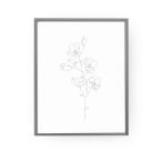 LOVELY POSTERS | MAGNOLIA PRINT | A5 アートプリント/ポスター【  メール便送料無料  北欧 インテリア シンプル】