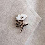 Yahoo! Yahoo!ショッピング(ヤフー ショッピング)MICUSH | BLACK&WHITE FLOWER - PIN | ピンバッジ 北欧 おしゃれ 花