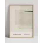CARO CARO PRINTS | Abstract Minimalist Print (GMTC-4601) | アートプリント/アートポスター (50x70cm) 北欧 アブストラクト