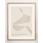 CARO CARO PRINTS | Minimalist Art Print (ABST-26) | アートプリント/アートポスター (30x40cm) 北欧 アブストラクト