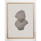 CARO CARO PRINTS | Brown Newtral Art Print (GMTC-4401) | アートプリント/アートポスター (30x40cm) 北欧 アブストラクト