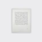 Tom Pigeon | 196 SHEDS (flat) | 40x50cm アートプリント/アートポスター UK 北欧 シンプル モダン インテリア