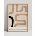 CARO CARO PRINTS | Printed Modern Art Print (ABST-02) | アートプリント/アートポスター (50x70cm) 北欧 アブストラクト
