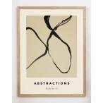 CARO CARO PRINTS | Brush Strokes Art Print (GMTC-7601) | アートプリント/アートポスター (30x40cm) 北欧 アブストラクト