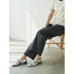 Pont de Chalons (ポンデシャロン) | 定番ペチコートパンツ ロング (チャコールグレー) one size | ペチパンツ インナー