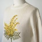 Pont de Chalons (ポンデシャロン) | ミモザ2WAYニットプルオーバー (エクリュ) | セーター ニット 25AW 前後着用