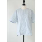 ASEEDONCLOUD | Handwerker | HW short sleeve shirt (light blue) S size | ストライプ トップス 送料無料