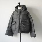 ショッピングジムフレックス GYMPHLEX | DMN DOWN HOODED SHORT JACKET (charcoal) size 14 | ジムフレックス ダウン フーデッド ショート ジャケット