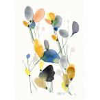 THE CLAY PLAY | WATERCOLOUR BOTANICAL FLOWER PRINT (no.083u) | A3 アートプリント/ポスター