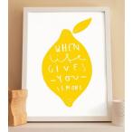 OLD ENGLISH CO. | LEMON PRINT | A3 アートプリント/ポスター
