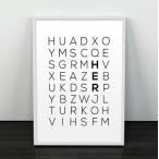 LES TEMPS MODERNES | HER - TYPOGRAPHY WALL ART | A3 アートプリント/ポスター