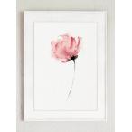 COLOR WATERCOLOR | Abstract Flower Peonies Art #2 | A3 アートプリント/ポスター