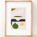 SHAPE COLOUR PATTERN | Modern art print 'Kettle's Yard Lucie' | A3 アートプリント/ポスター