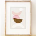 SHAPE COLOUR PATTERN | Abstract art print 'Balancing 4' | A3 アートプリント/ポスター