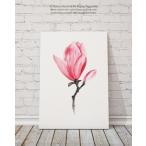 COLOR WATERCOLOR | Magnolia Art Print #3 | A3 アートプリント/ポスター