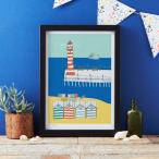 JESSICA HOGARTH | LIGHTHOUSE ART PRINT | A3 アートプリント/ポスター【北欧 リビング おしゃれ】
