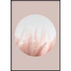 GLAM POSTERS | PAMPAS GRASS BEIGE POSTER | アートプリント/ポスター (30x40cm)【北欧 リビング インテリア】