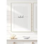 GLAM POSTERS | INHALE POSTER | アートプリント/ポスター (50x70cm)【北欧 リビング インテリア】