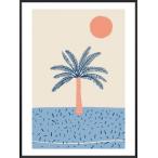 PROJECT NORD | TROPICAL PALM POSTER | A3 アートプリント/ポスター【北欧 デンマーク インテリア】