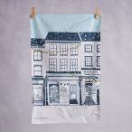 【  メール便送料無料 】JESSICA HOGARTH | WHITBY BOOK SHOP WINTER TEA TOWEL | ティータオル