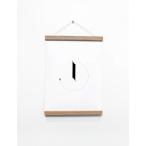 MAGNETIC POSTER HANGER (oak) | オークウッドポスターハンガー (50cm)【北欧 木製 壁掛け デコレーション】