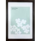 [A5]BICOSYA | интерьер рама | из дерева рама | A5 размер (brown)[Interior Frame Brown ]