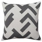 BRITA SWEDEN | FLORENS (beluga) | クッションカバー | 50x50cm【北欧 雑貨 リビング おしゃれ プレゼント】