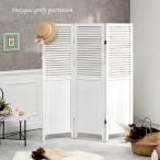  partition stylish Northern Europe white part shop divider 3 ream curtain louver wall pretty antique wooden eyes .. partitioning screen folding slim bulkhead . light weight . series final product 