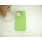  Bottega Veneta iphone14Pro кейс средний сетка силикон незначительный зеленый покрытие @ 9
