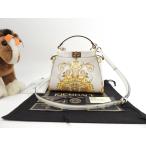  Fendi x Versace pi- Cub - Mini кожа белый желтый ручная сумочка небольшая сумочка крыло che не использовался @ 1