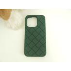  Bottega Veneta iphone14Pro кейс средний сетка силикон . зеленый покрытие прекрасный товар @ 24
