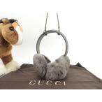  Gucci наушники sima кожа мех кролика пепел уголок данный . не использовался товар @ 12