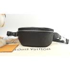 ルイヴィトン バムバッグ N40298 ダミエアンフィニ黒 ボディバッグ ベルトバッグ 極美品@CA4189