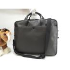 ショッピングヴェネタ ボッテガヴェネタ s付ブリーフケース マルコポーロ 茶黒 メンズビジネスバッグ 美品@B02052883C