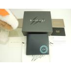 ブルガリxフラグメント コンパクトウォレット レザー紺 2つ折財布 未使用@ 5