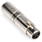 Hosa GXX-195 XLR3 булавка мужской -XLR3 булавка женский фаза . преобразование адаптор 