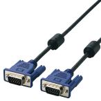  Elecom дисплей кабель D-sub15 булавка VGA-VGA тонкий RoHs соответствует 1.5m черный CAC-15BK/RS