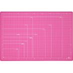 ナカバヤシ カッターマット 折りたたみカッティングマット A3 ピンク CTMO-A3P