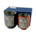  Arita волна . видеть . sho . обжиг в печи . сова комплект горячая вода .( Хара . горячая вода .) 20815